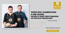 Prix Juste Producteur pétition